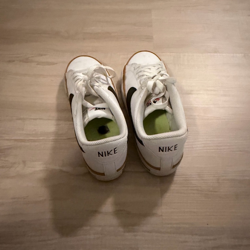 Nike Kids White and Black Sneakers